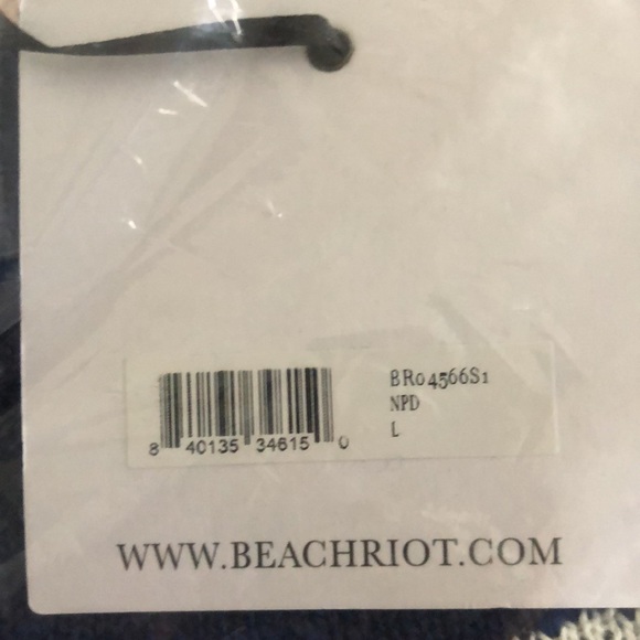 NWT Beach riot short blue polka dot - Picture 5 of 6